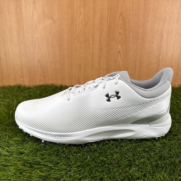 Under Armour Drive Fade White Metallic Silver Golf 3027878-101 Mens Size 9.5 main image 4